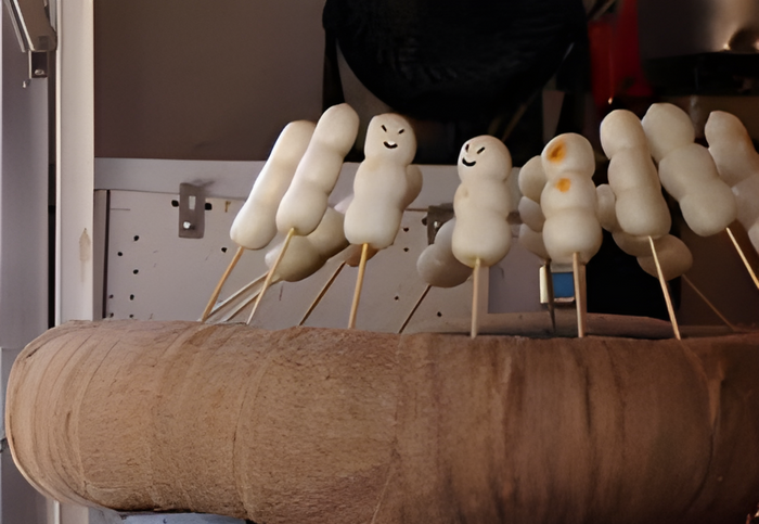 梅見茶屋の軽食（令和７年撮影）