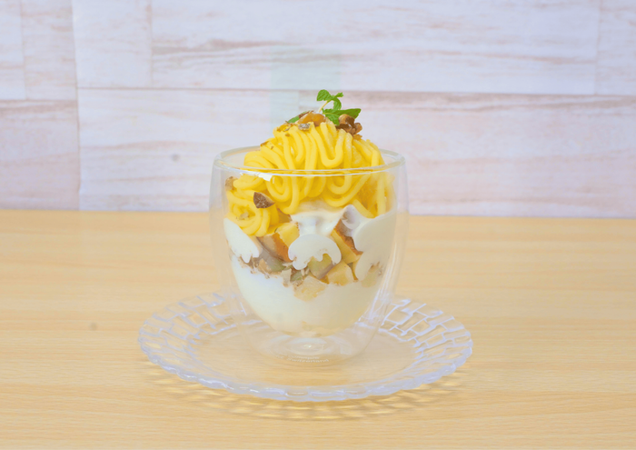 GOGO大感謝 おいもモンブランミニパフェ