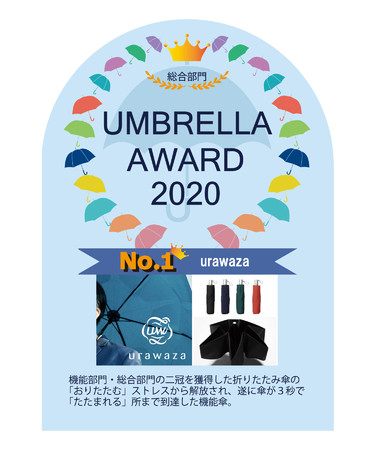 アンブレラアワード2020『機能性』『意匠部門』『総合部門』