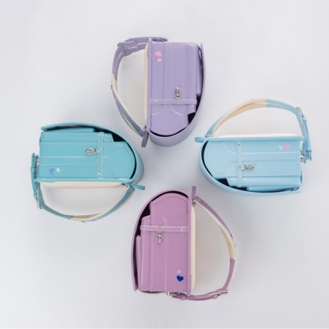 カラー時計回りに：ラベンダー・アイスブルー・パープル・ターコイズ