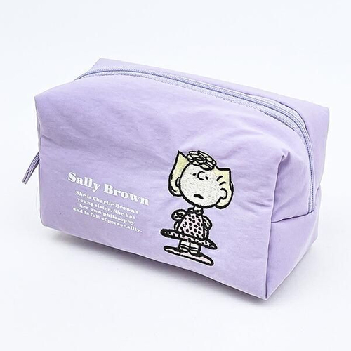 スヌーピーのシンプルなコスメポーチ