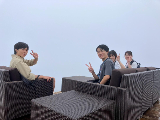 亀山の頂上