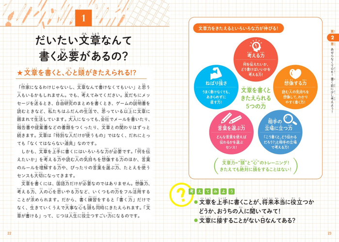 だいたい文章なんて書く必要があるの？