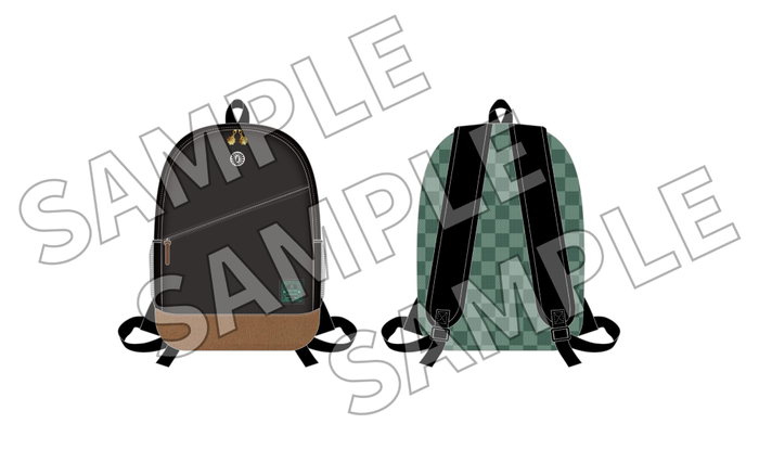 ▲ニジゲンノモリ&times;アニメ『鬼滅の刃』 着物柄リュック（炭治郎）/6,050円（税込）