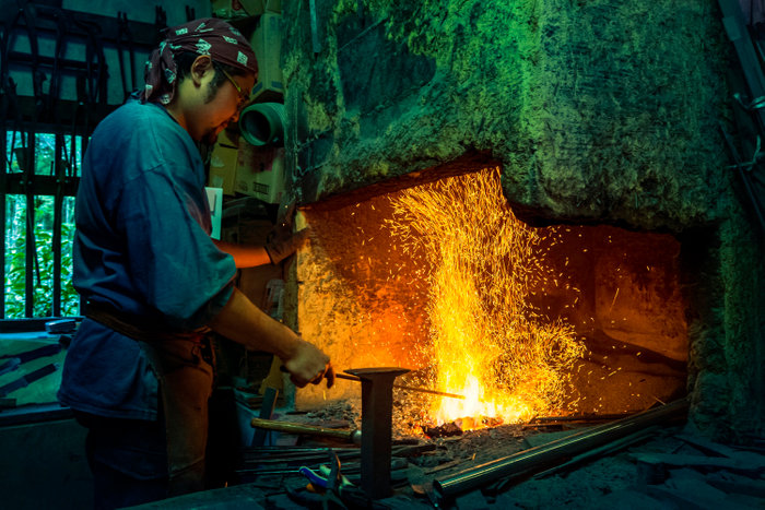 鍛冶屋体験
