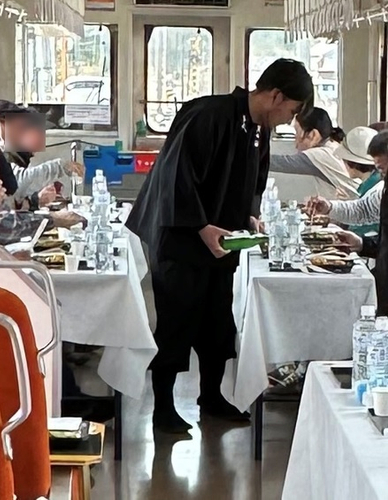 利き酒とれいんの様子