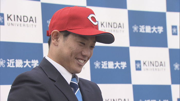 勝田成選手（近畿大学）