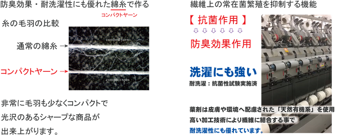 糸の選定・こだわり・機能
