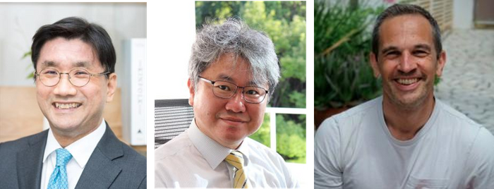 Young Chang Joo 氏、須田 淳 氏、Janusz Bogdanowicz 氏