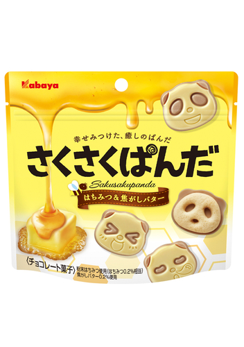 さくさくぱんだ　はちみつ＆焦がしバター