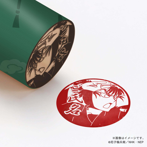 【忍たま乱太郎】 6年生・食満留三郎 ・丸印18mm