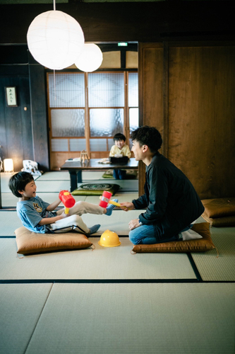 笑顔はじける宿