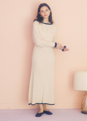 THE KNIT SET DRESS &yen; 18,920 （税込）