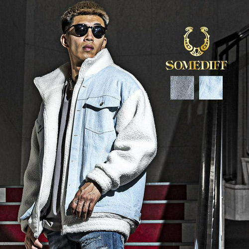 デニムボア切替Gジャン