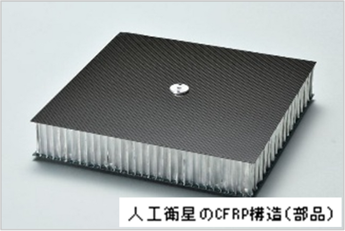人工衛星のCFRP構造(部品)
