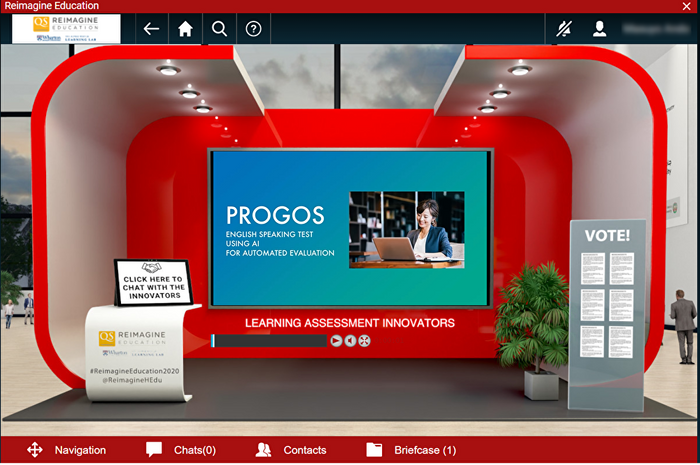 「PROGOS」のブース