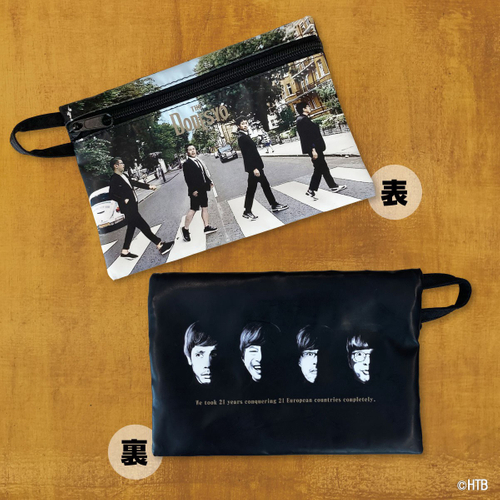 水曜どうでしょうポーチ（イギリスの4人）(C)HTB