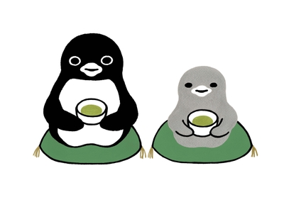 「朝茶は福が増す」(フレームサイズ：約44×55cm)55,000円
