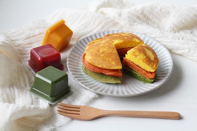 美活キューブでパンケーキ