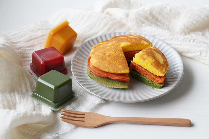 美活キューブでパンケーキ