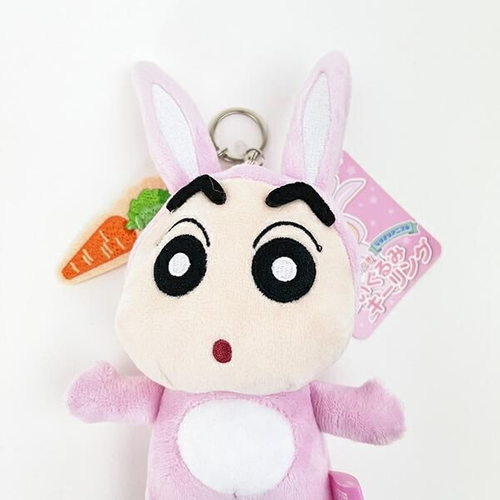 クレヨンしんちゃんの個性的なぬいぐるみキーリング