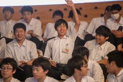 福井県坂井市立丸岡南中学校　授業風景2