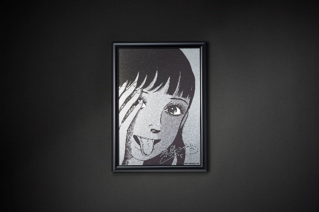 メタルグラフィアート【楳図かずお_洗礼A】