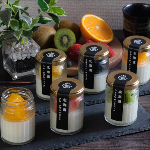 北海道フルーツパンナコッタ（各種６８０円）