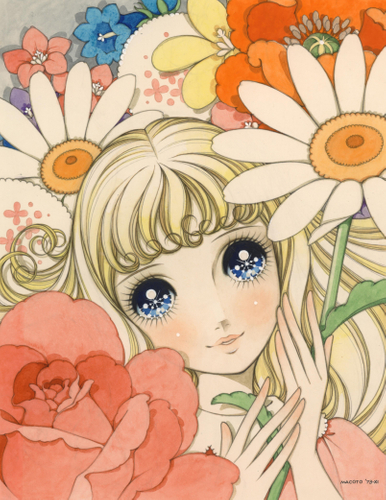 「おやゆびひめ」(扉絵)水彩26.8&times;20.7cm 1974年作 330,000円(税込)