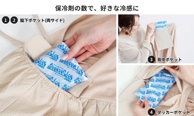 保冷剤ポケット