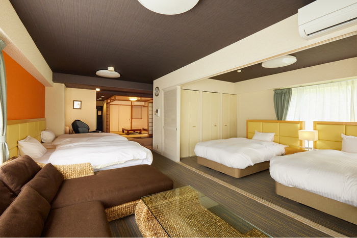 全室50㎡以上の客室