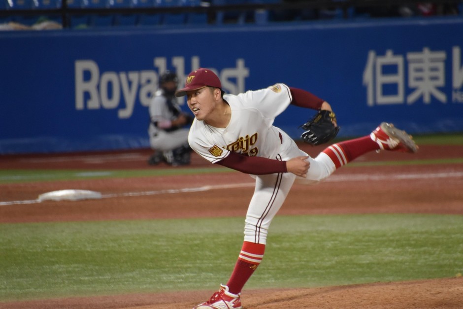 先発した天野投手