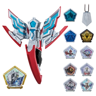 変身アイテム DXオメガスラッガー 最強なりきりセット(商品イメージ)
