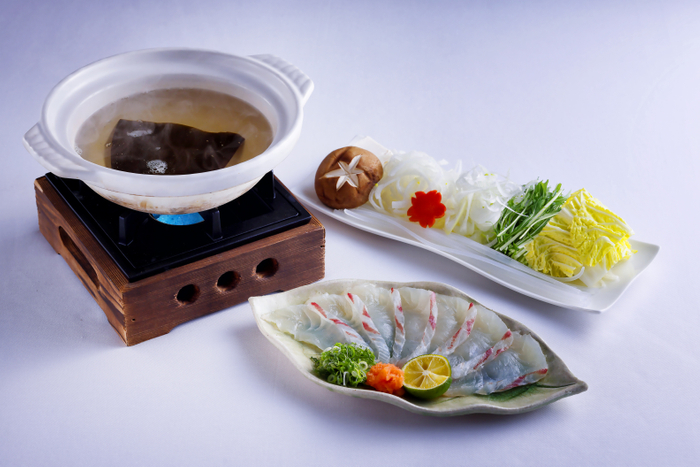 ▲春御膳の鯛鍋