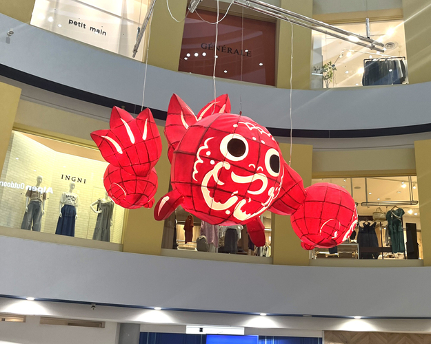 2024年夏 金魚ねぷた展示