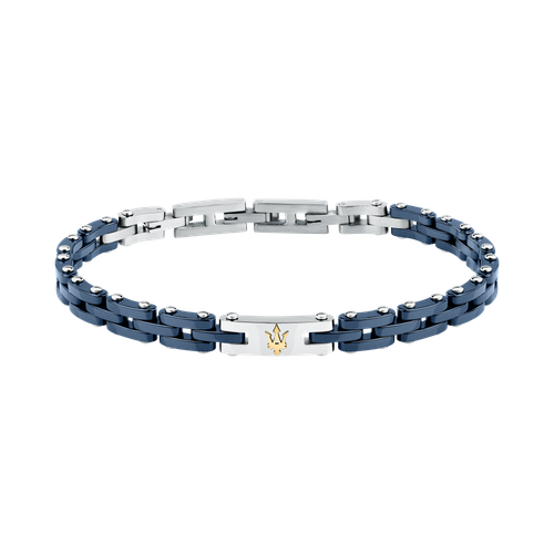 CERAMIC BR SS YG CERAMIC BLUE 18+3.5CM