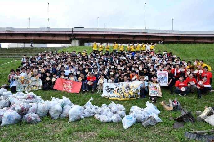 2019年6月 大学対校!ゴミ拾い甲子園の様子
