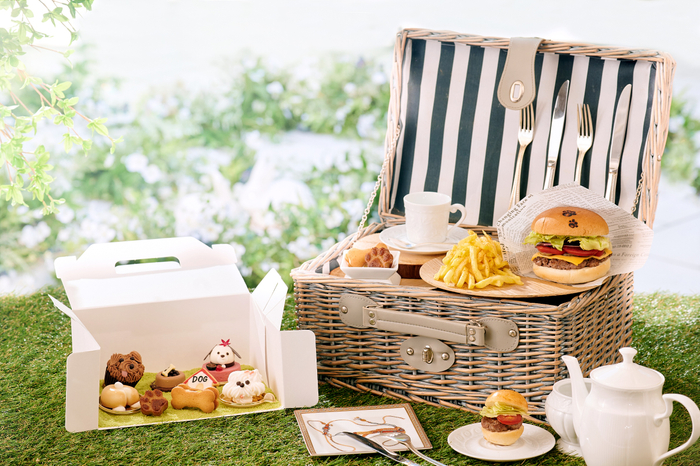 アフタヌーンティー（1名分）と&rdquo;ワン&rdquo;バーガー