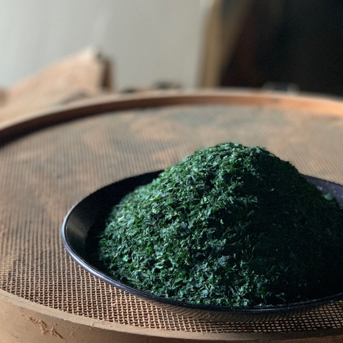 ブレンドされた碾茶