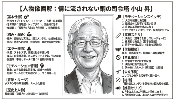 個人の取扱説明書で 配置の精度を高める