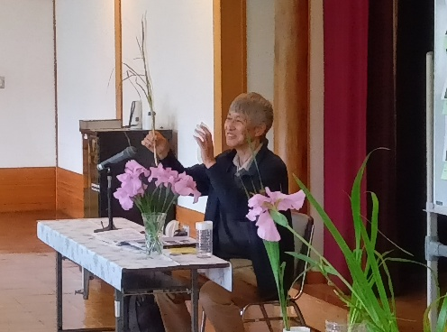 花菖蒲特別講座（昨年の様子）