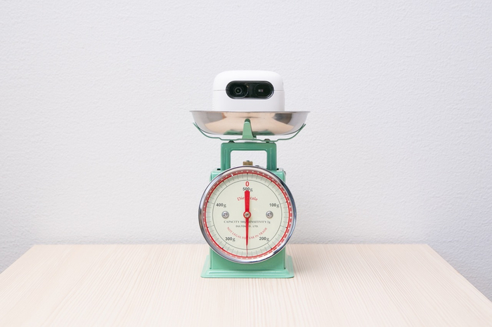 わずか250gの本体