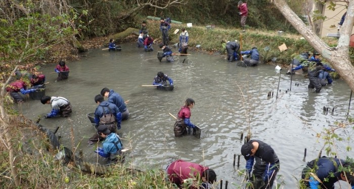 令和6年（2024年）に実施した環境管理作業の様子