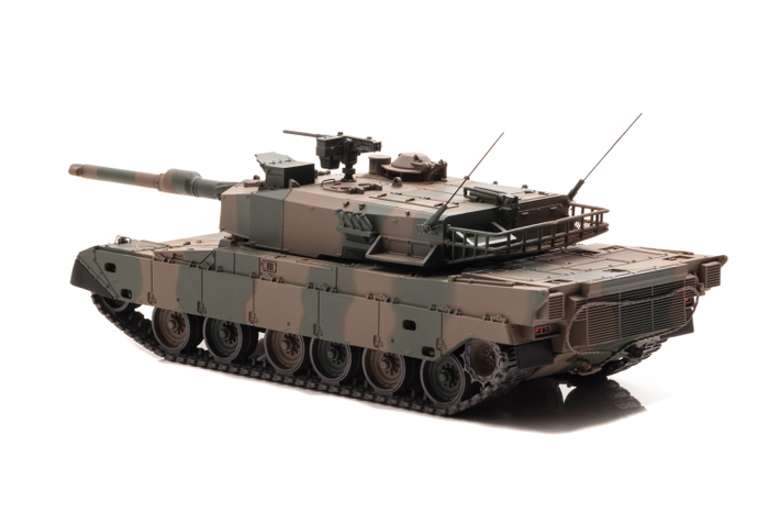 左後：1/43 陸上自衛隊 90式戦車