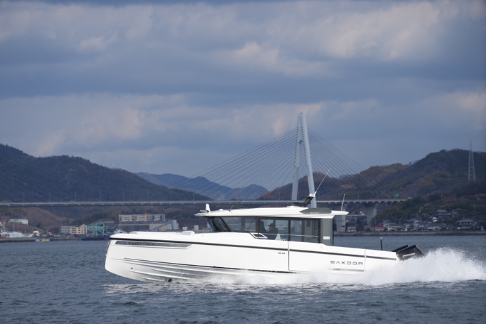 50ノットの圧倒的な走行パフォーマンス