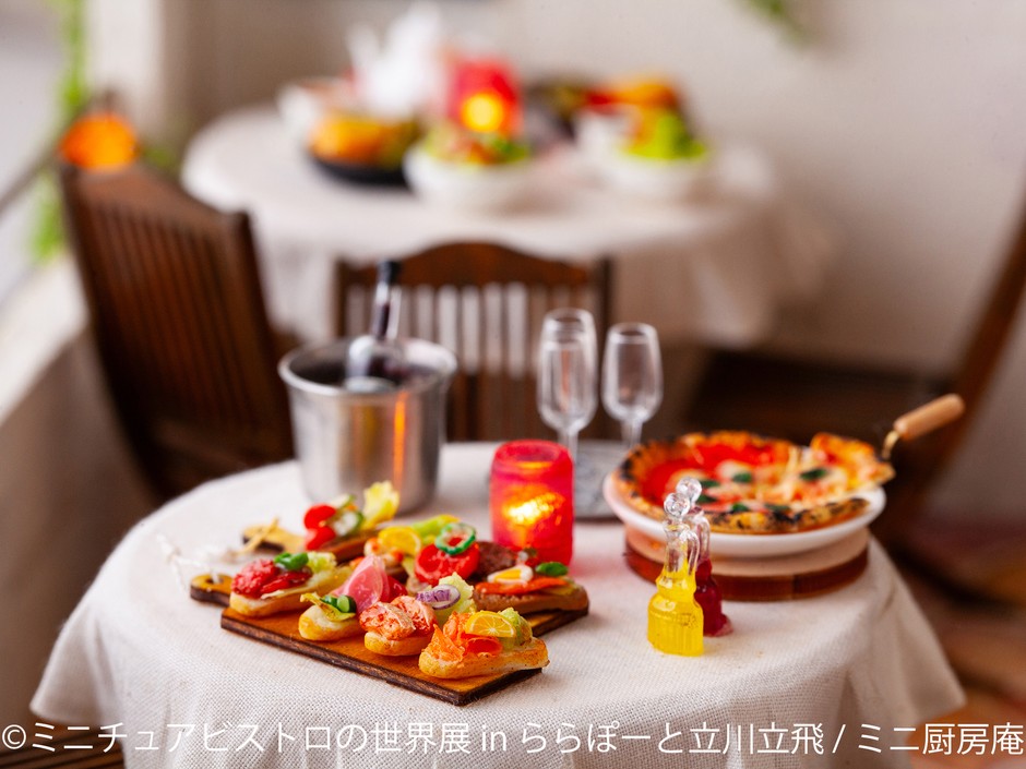 展示作品:ミニ厨房庵 1