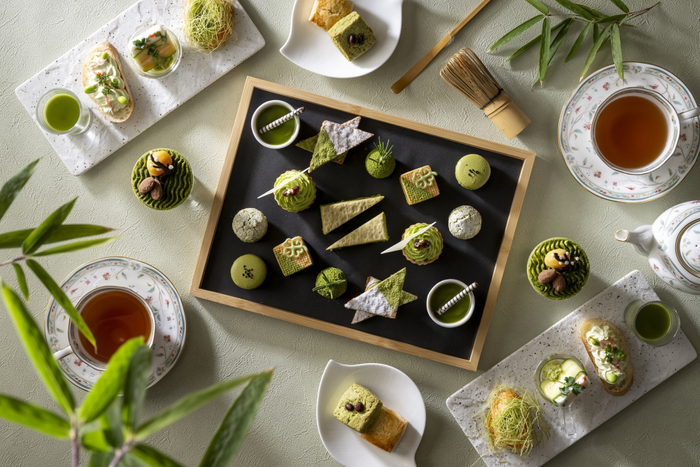 香り高い世羅産抹茶を使用したスイーツをお楽しみください。