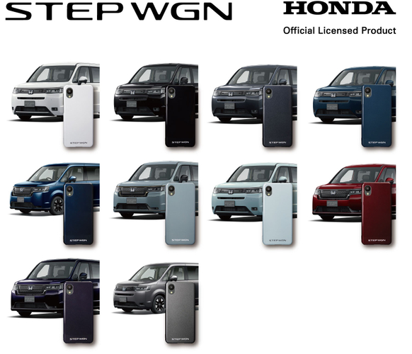 STEPWGNカラーのスマホケース、カラーラインナップ