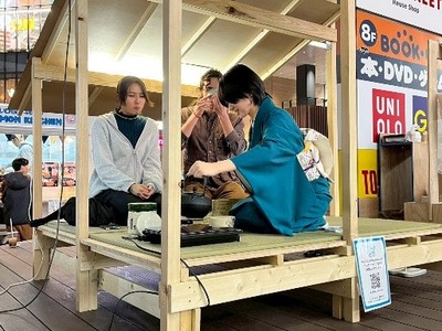 モバイル茶室プロジェクト(イメージ)