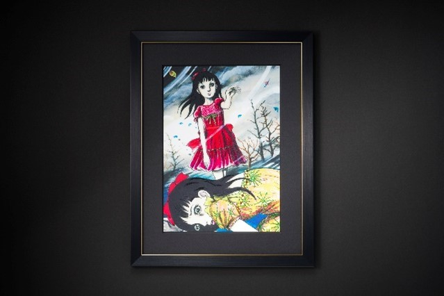 刺繍アート【楳図かずお_洗礼A】